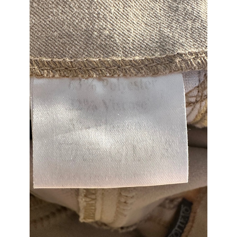 Ovation Full Seat Equestrian Riding Breeches Pants Size 28L Beige Horseback - Picture 9 of 10